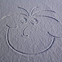 Lächeln im Schnee