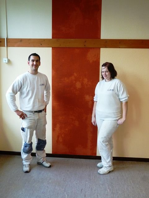 Stucco Pompeji in der Grundschule