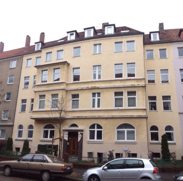 Altbaufassade Hannover Baujahr um 1900. Fassadensanierung Hannover