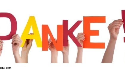 Der Kapitän bedankt sich für die vielen Glückwünsche