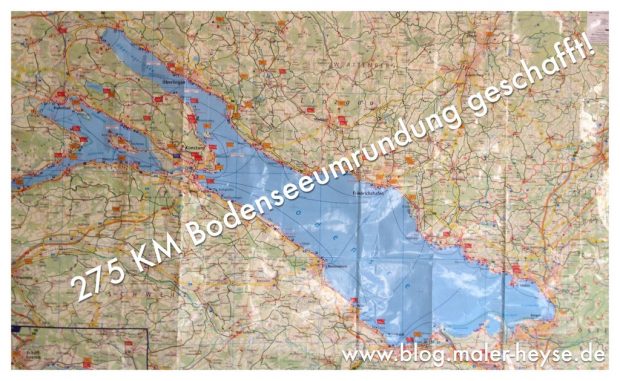 Bodenseetour - Mit dem Fahrrad unterwegs