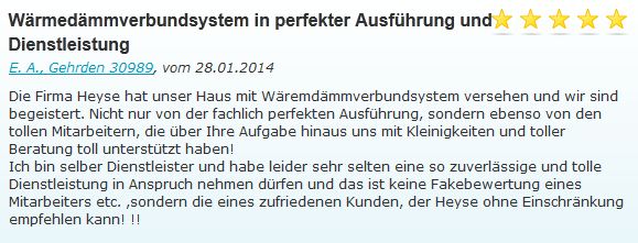 Herr A aus Gehrden 28.01.2014