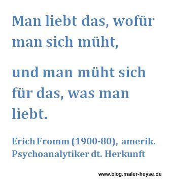 Montagsmotivation² - Erich Fromm 