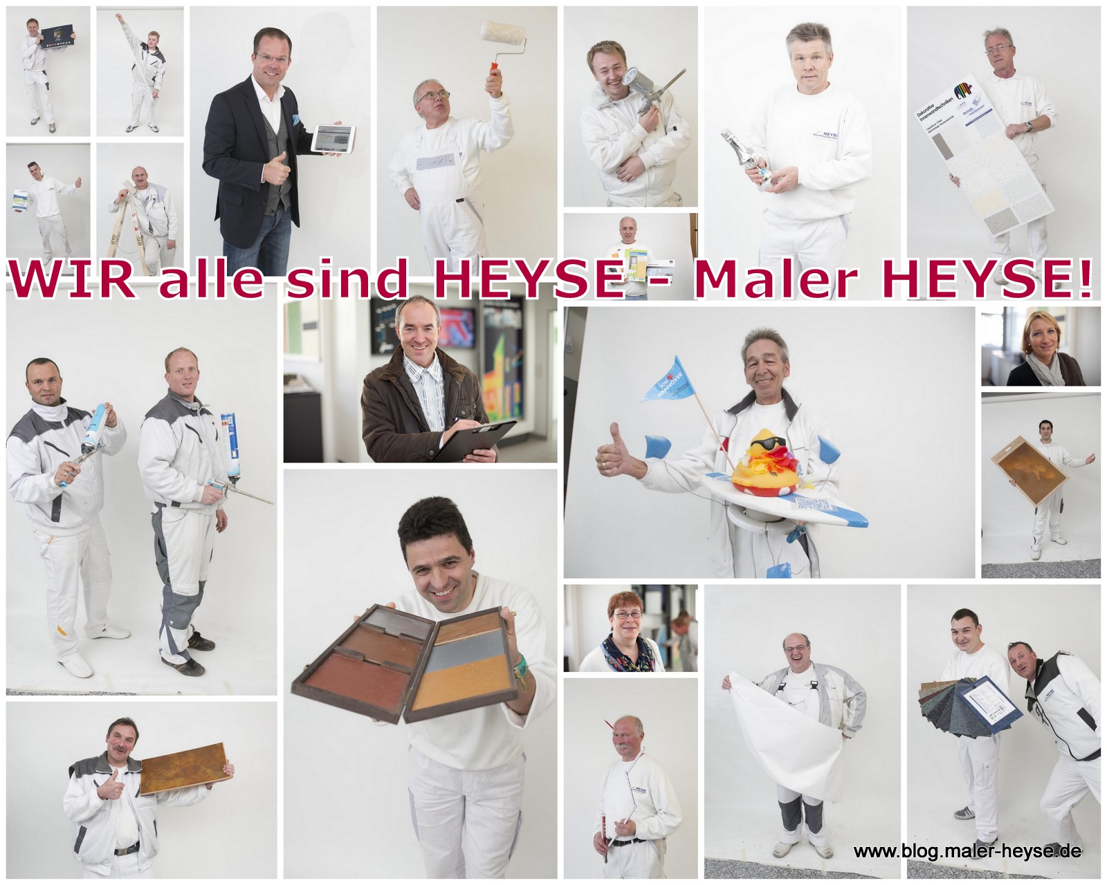 Wir alle sind Heyse - Maler HEYSE