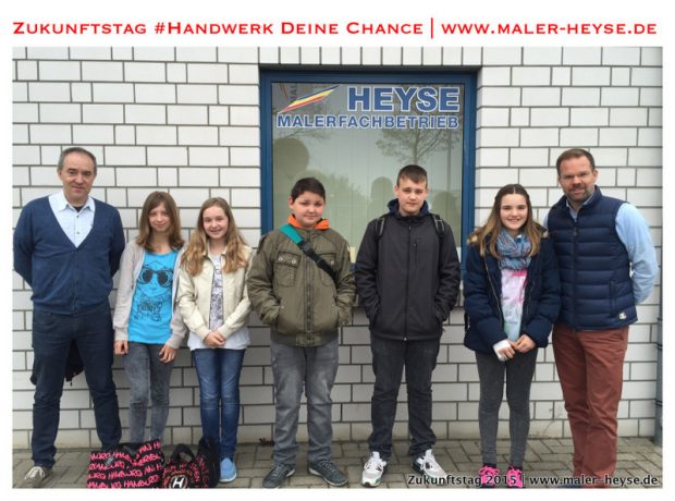 Zukunftstag 2015 - Handwerk Deine Chance Maler Hannover