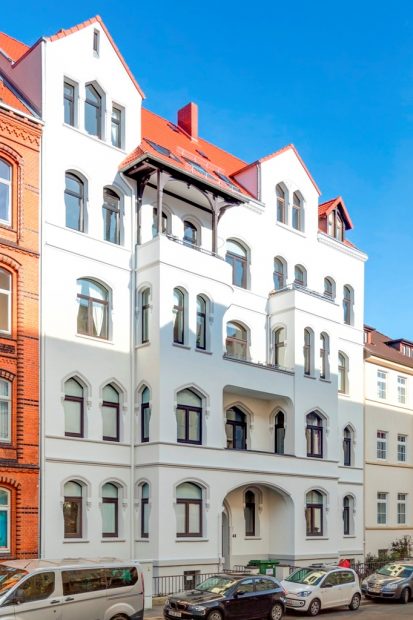 Sanierte Stilfassade Hannover