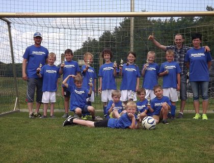 Fläming Malerei - Offizieller Sponsor des TSV Treuenbrietzen - F-Jugend-Mannschaft TSV