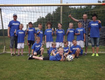 Fläming Malerei - Offizieller Sponsor des TSV Treuenbrietzen - Mannschaftsfoto