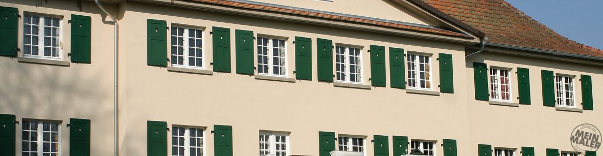 Fassaden / Sanierung Gutsherrenhaus Lauterbach / Fulda / Gießen