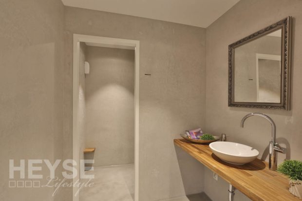 WC Lifestyle fugenlos Betonlook fugenloser Boden