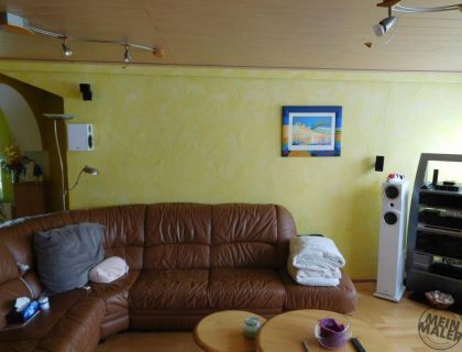 Rostoptik, Betonoptik, LED Beleuchtung, indirektes Licht, kreative Oberflächen - Malermeister Wienicke - Großräschen