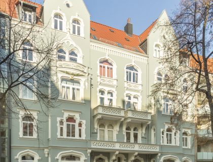 Fassadensanierung Hannover - Stilfassade Stuck Ornamente