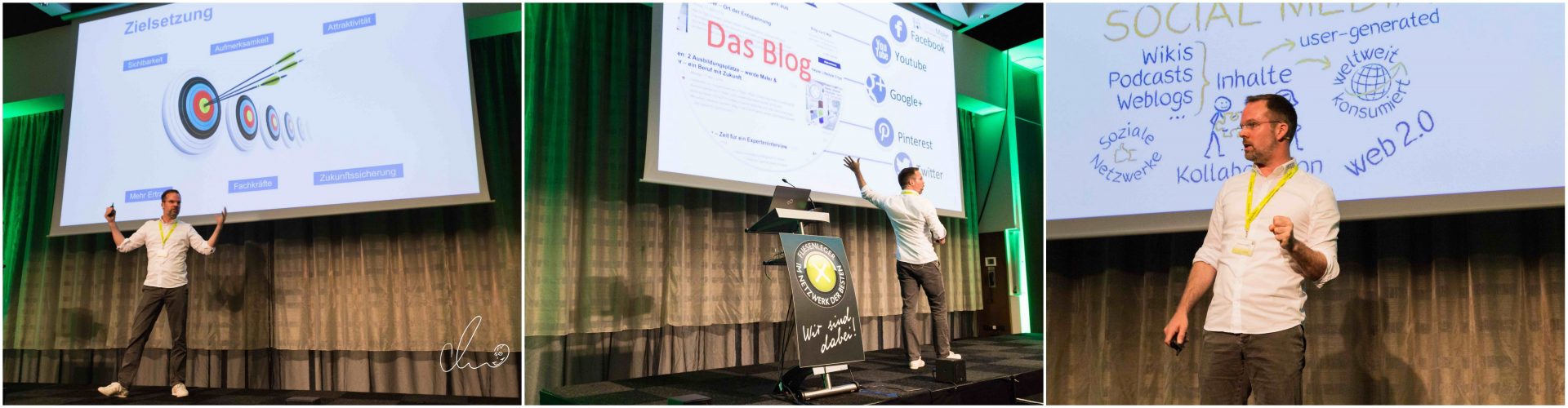 Social Media Marketing für das Handwerk Vortrag in Amsterdam / Codex Netzwerk der Besten