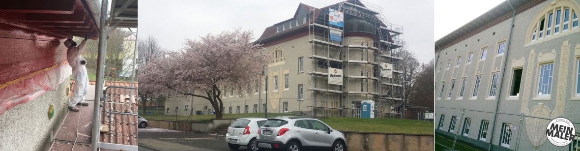 Fassadensanierung der Adolf-Spieß-Halle in Lauterbach