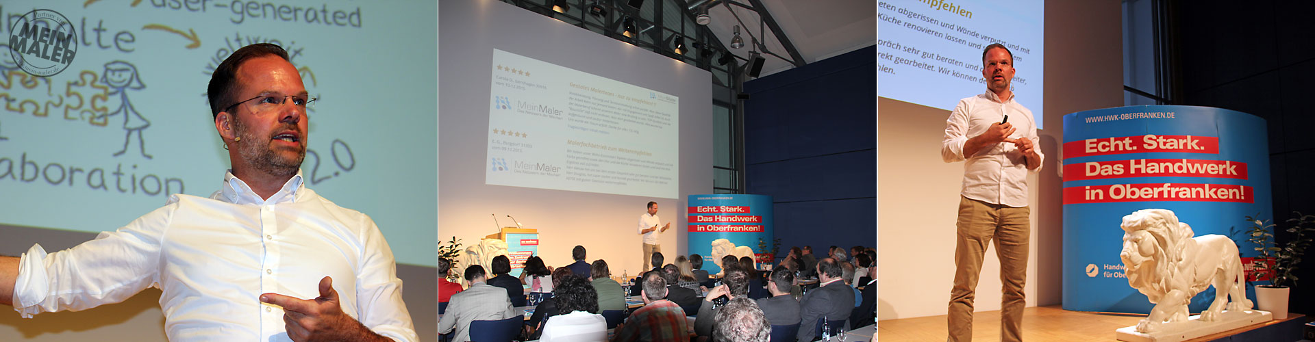 Social Media Marketing für das Handwerk Vortrag in Selb / Handwerkskammer Oberfranken