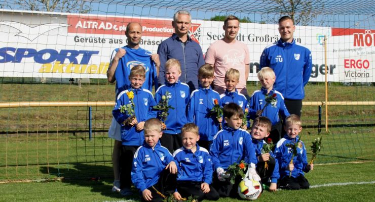 Malermeister Wienicke unterstützt den Großräschener Fußballverein