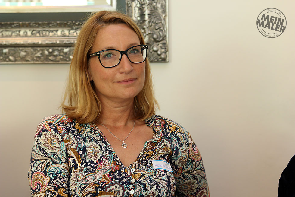 Annette Freiberger vom Team Maler-Heyse. MeinMaler Akademie, Hannover, 31. Mai 2017