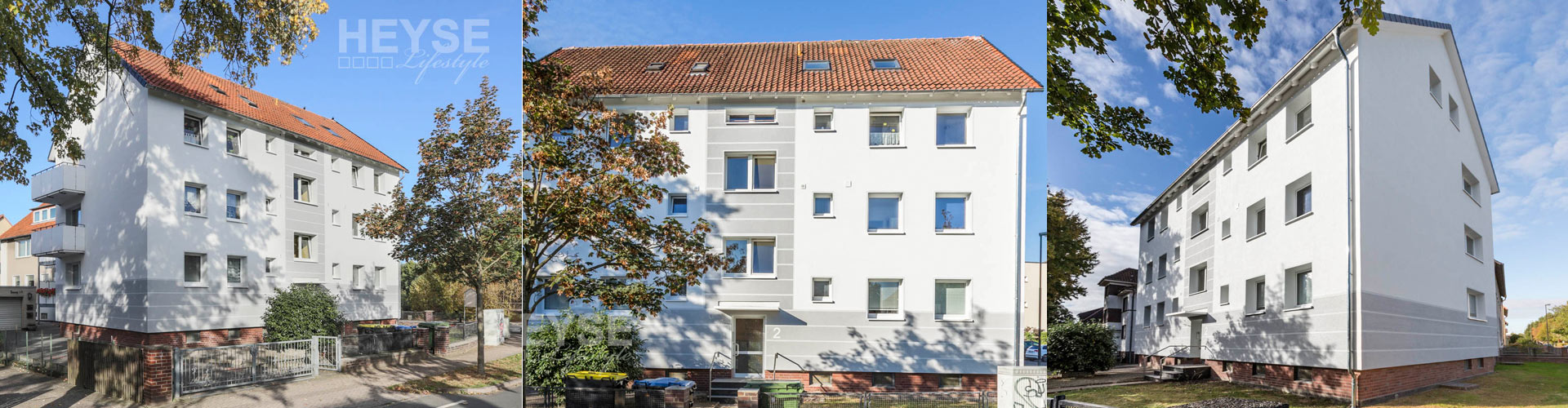 Energetische Sanierung einer Altbaufassade / Waermedaemmverbundsystem