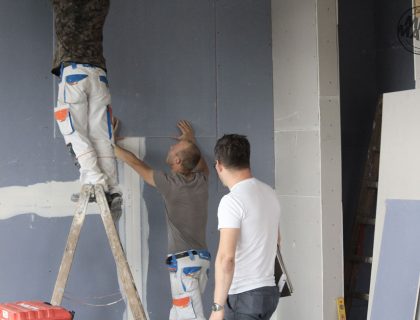 Sanierung Amtsgericht Lauterbach - Innenausbau / Trockenbauarbeiten