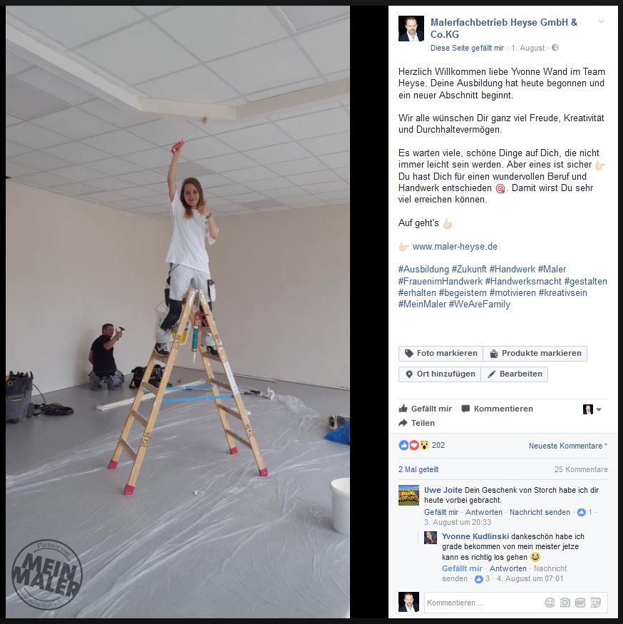 Baustellen-Helden - Herzlich Willkommen Yvonne