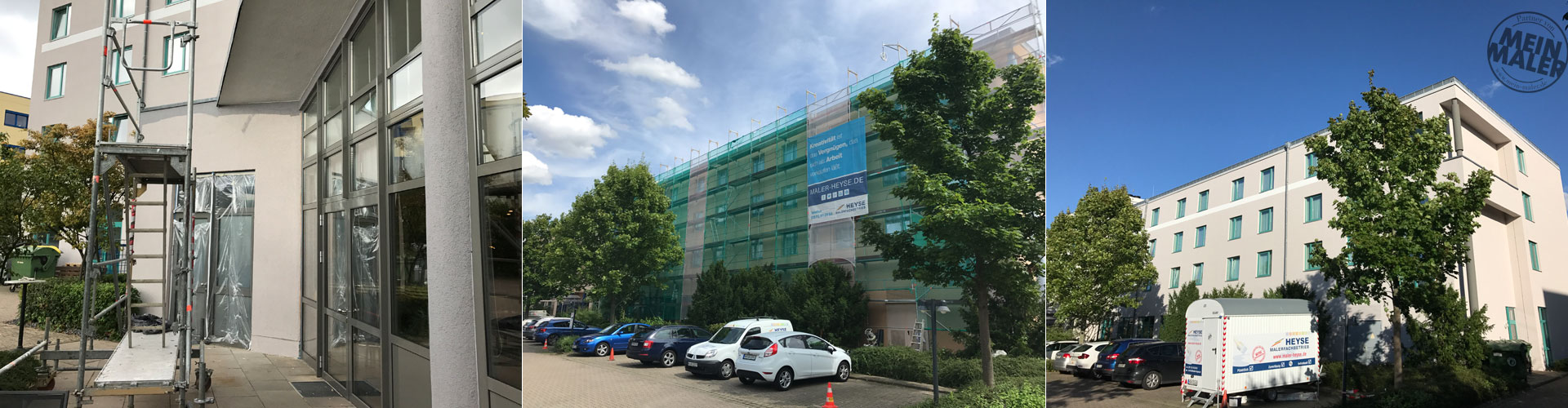 Fassadensanierung / Fassadenrenovierung H+ Hotel Hannover