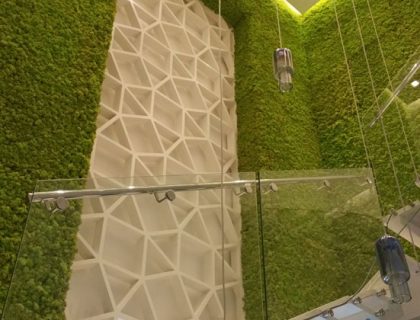 Benetti Moss Wandbegruenung mit Moos für Treppenhäuser - MeinMaler
