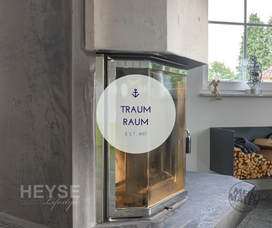 TraumRaum Kamingestaltung in Betonoptik | MeinMaler Partner-Netzwerk