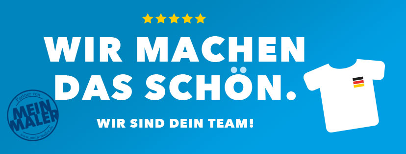 Wir machen das schön. Wir sind dein Team!
