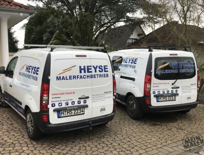 Experten Malerarbeiten Einsatzfahrzeuge Heyse Maler Isernhagen Hannover