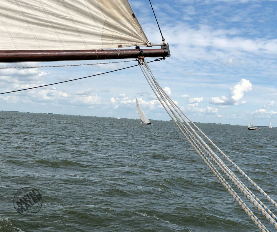 Genuss unter Segel Mit Ludger Freese auf dem Ijsselmeer Mannschaft Segel gesetzt