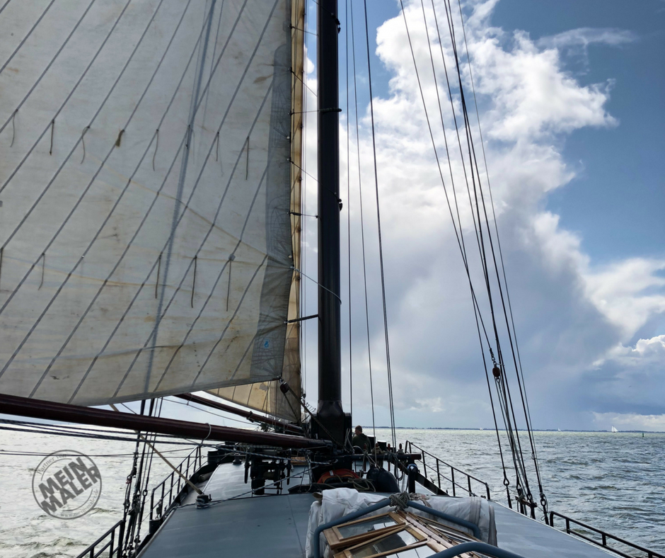 Genuss unter Segel Mit Ludger Freese auf dem Ijsselmeer Mannschaft Zweimastklipper Poseidon