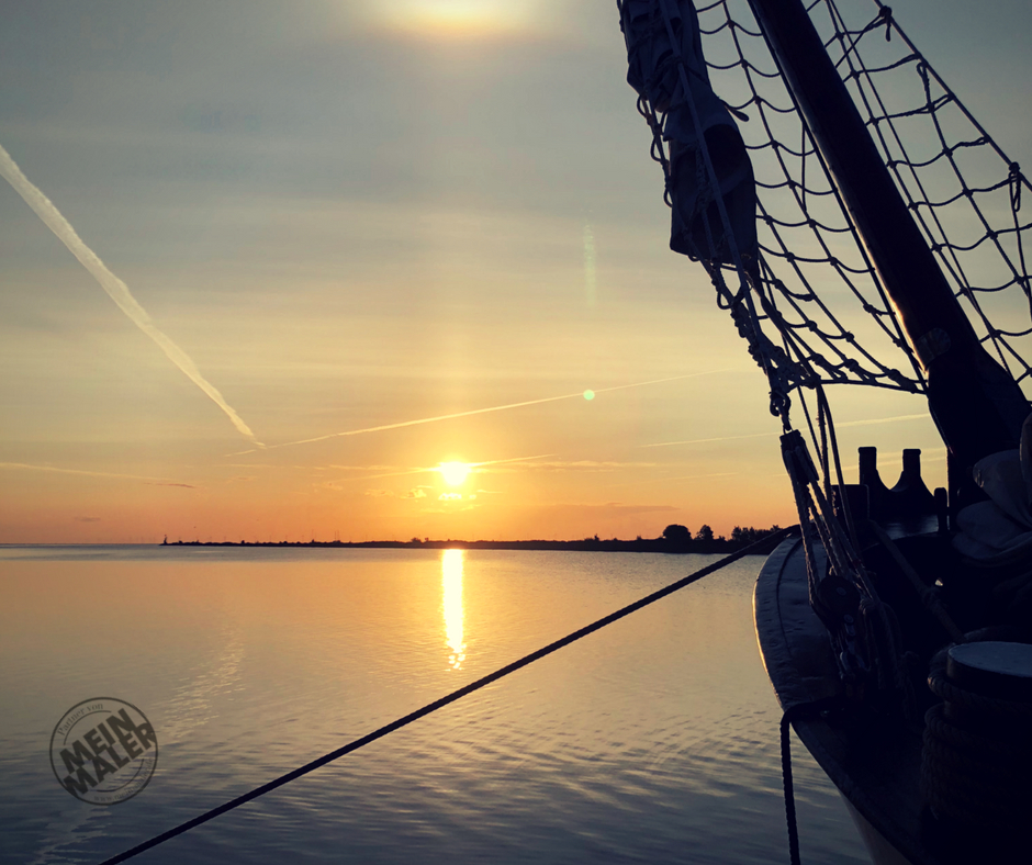 Genuss unter Segel Mit Ludger Freese auf dem Ijsselmeer Sonnenaufgang