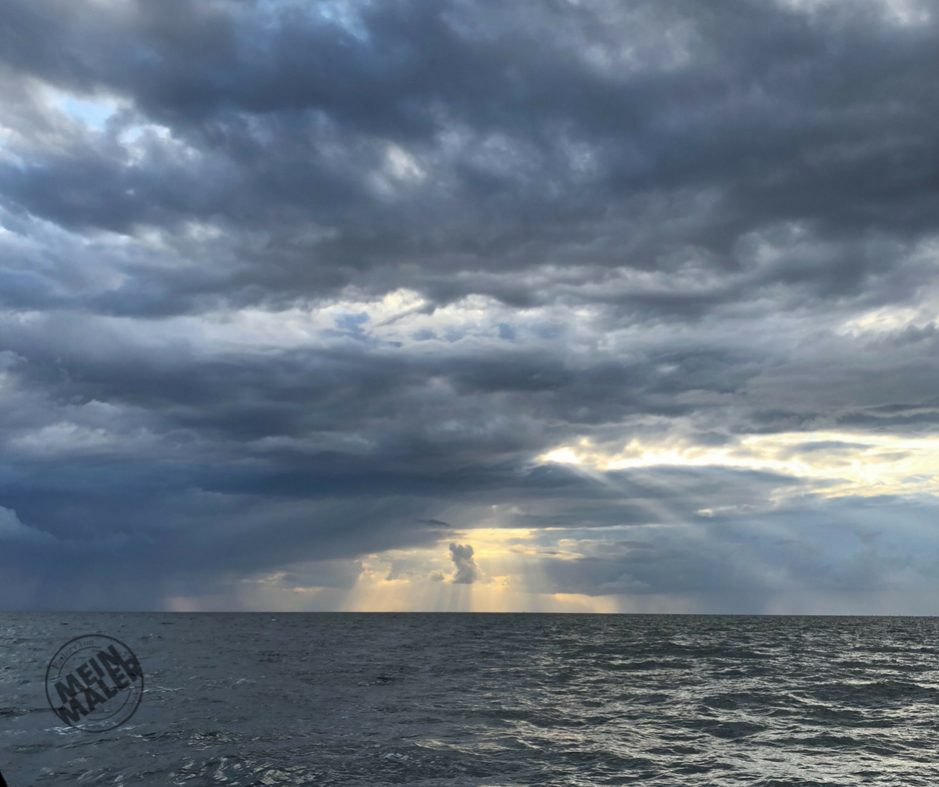 Genuss unter Segel Mit Ludger Freese auf dem Ijsselmeer Wolken Meer Stimmung