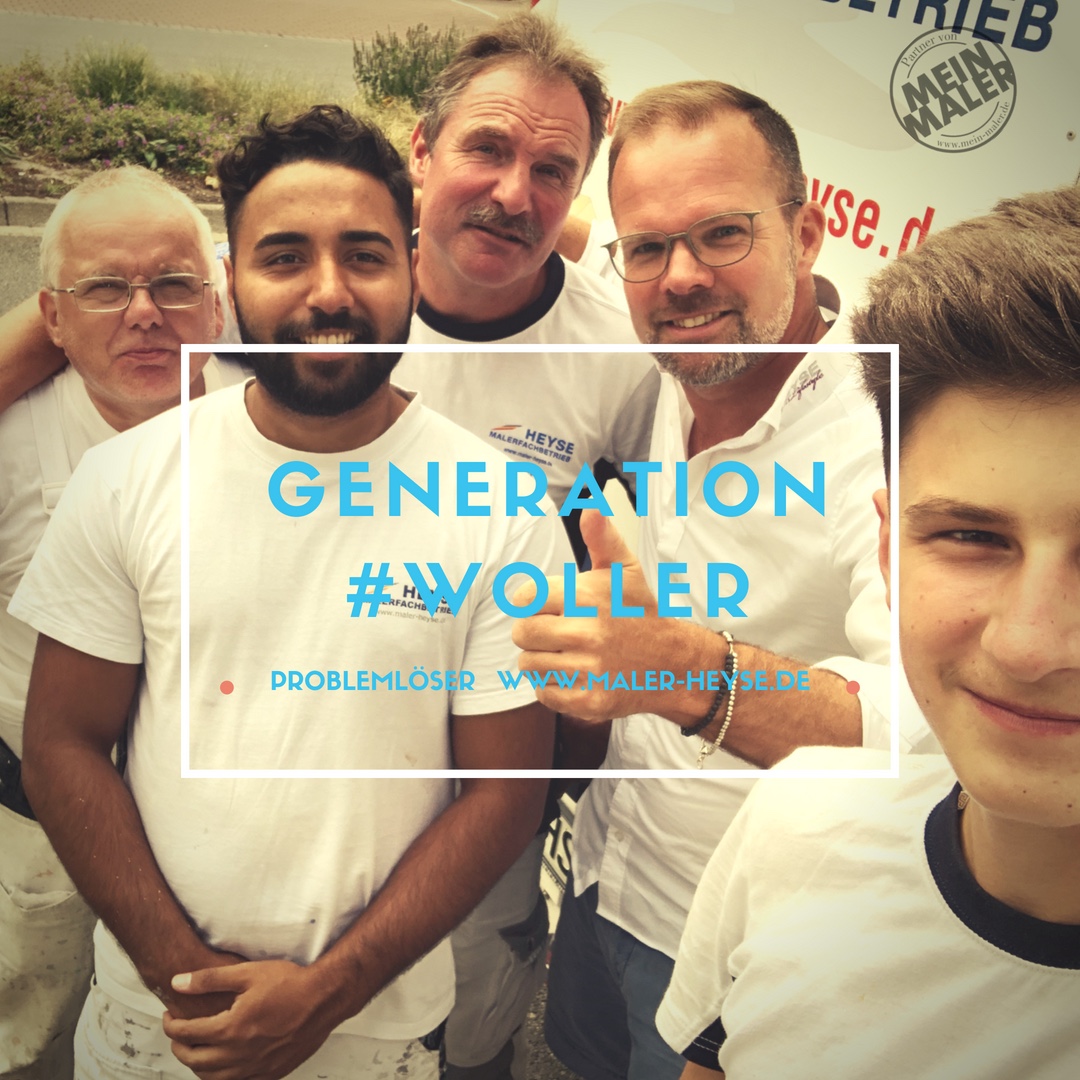 Generation Azubis Maler Teamwork Generation MAAZUBIS im Malerhandwerk - MeinMaler