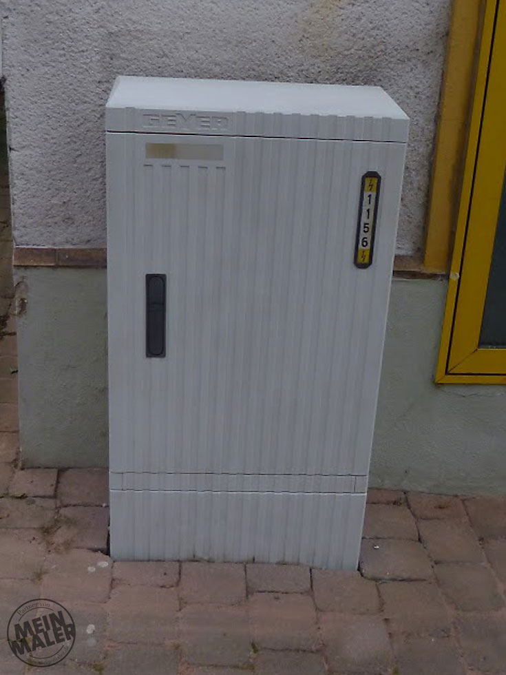 Oberflaecheninnstandsetzung Graffitientfernung Sandstrahl Reinigung Verteilerkasten 01 nachher Oberflaecheninnstandsetzung Graffitientfernung Sandstrahl Reinigung Verteilerkasten 01 nachher