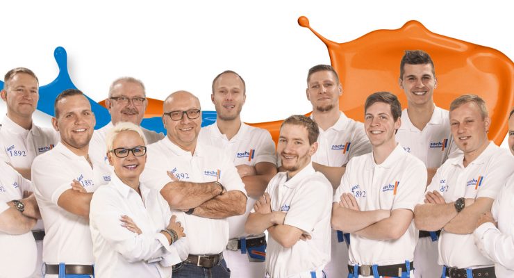 Das Team von Malerfachbetrieb Sachs Baudekoration GmbH aus Lauterbach 2