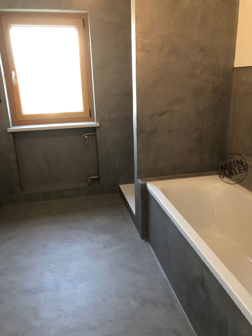 Betonoptik Spachteltechnik Fugenlos Kulmbach 14