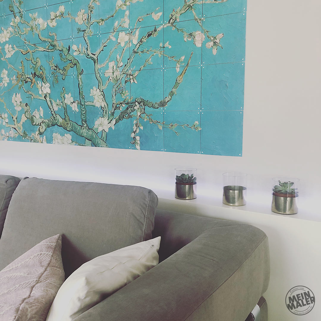 Wandbild Mandelbluete VanGogh IXXI 09 Wandbild Mandelbluete VanGogh IXXI 09