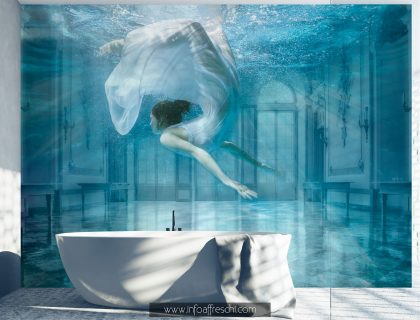 Affreschi Wandbelag aus echtem Putz Maler Hamburg 02g