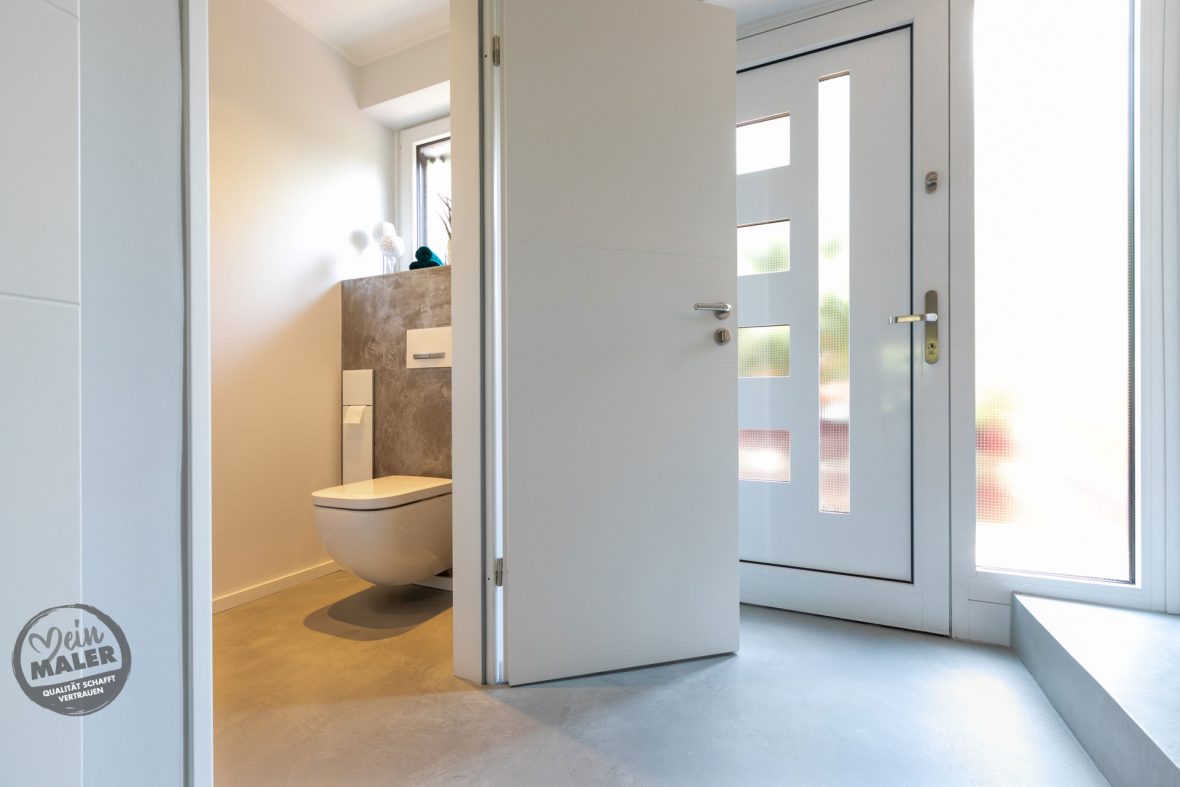 Premiumhandwerk – Umbau, Ausbau & Sanierung: Malerarbeiten, fugenlose Treppe & Betonoptik in…