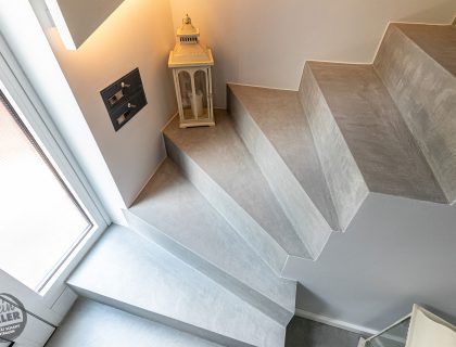 Frescolori Betonoptik Treppe Fugenlos Spachteltechnik MeinMaler Heyse Hannover 6