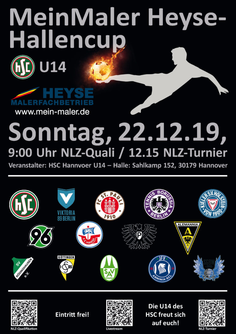 MeinMaler Heyse Cup Plakat