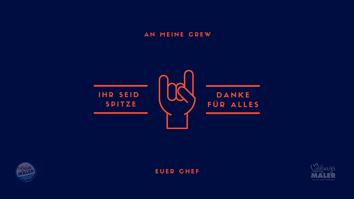 D A N K E  an alle im Team HEYSE