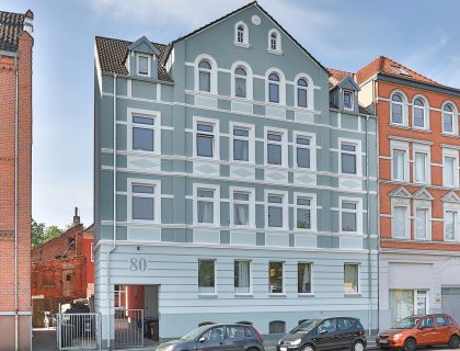 Fassadensanierung Altbau Hannover Maler Fassadenanstrich Altbaufassade 36c