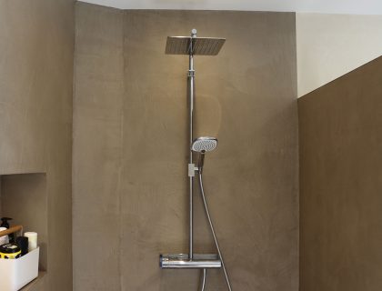 Duschwaende Fugenlos Lieblingsmaler Gestaltung im Badezimmer Niemegk Treuenbrietzen