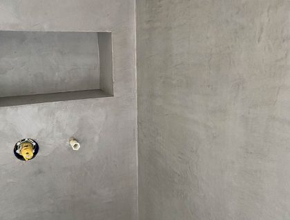 Badezimmer in Betonoptik Marmoroptik vom Lieblingsmaler in Braunschweig Versiegelung 1b
