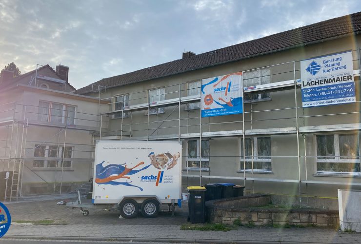 Fassadensanierung Maler Malerarbeiten Lauterbach Giessen Fulda