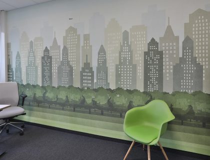 Wall Deco fuer Arbeitswelten LieblingsMaler HEYSE Hannover