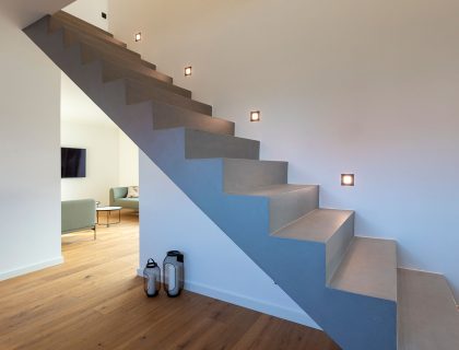 Betonoptik Treppe fugenlos Maler Hannover Wedemark 06