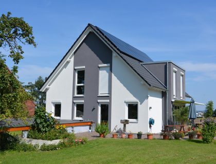 Malerarbeiten Einfamilienhaus Detmold WDVS Fassadensanierung Paderborn Bielefeld 01